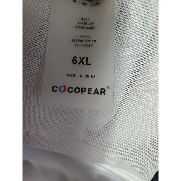 NWT COCOPEAR Women's Elegant Crossover Swimdress Floral Skirted Swimsuit 6XL - Picture 5 of 5